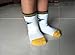 Deluxe Non Skid Anti Slip Slipper Cotton Crew Socks With Grips For Baby Toddler Boys (3-9 Months, 12-pairs/assorted)