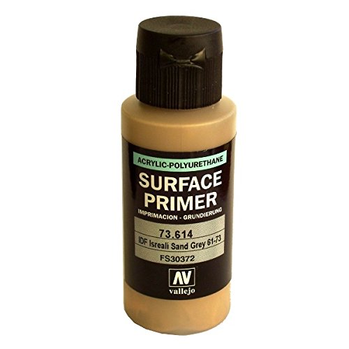 Vallejo IDF Israeli Sand Grey Primer Acrylic Polyurethane, 60ml