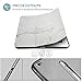 ProCase Smart Case for iPad 9.7 Inch iPad 6th/5th Generation 2018 2017(Model: A1893 A1954 A1822 A1823), Ultra Slim Lightweight Stand Cover with Translucent Frosted Back-Whitemarble