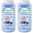 Caldesene Baby Cornstarch Powder with Zinc Oxide, 5 oz (Pack of 2)