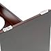 PetFusion Bamboo Elevated Dog Bowls; Cat Bowl | Raised Feeders w/Water Resistant Seal (Short 4