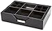 WOLF 290302 Heritage Set of 2 Valet Trays, Black