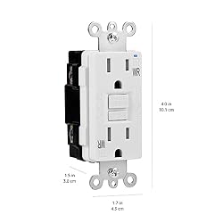 Amazon Basics Weather-Resistant GFCI Receptacle