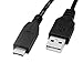 Master Cables Panasonic Lumix DMC-TS2 DMC-TZ6 DMC-TZ7 DMC-TZ9 DMC-TZ10 Camera USB Cable Replacement Compatible USB Cable