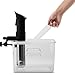 EVERIE Collapsible Hinge Sous Vide Container Lid Compatible with Anova Cookers and 12,18,22 Quart Rubbermaid Container, Comes with Baking Mat (Side Mount)