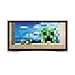 Minecraft Creeper Window Poster