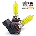 Hipro Power 9005 65W 3000K Golden Yellow Xenon HID Halogen Headlight Bulbs - High Beam