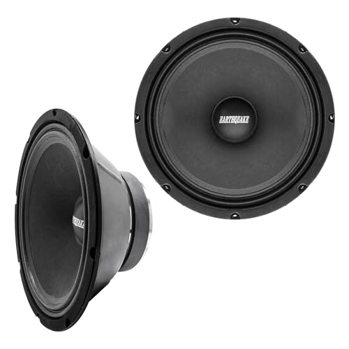 Earthquake Sound PR-EQ10S8 10-inch 8-Ohm Cloth Surround Speakers - Sealed Baske…