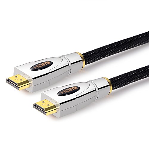 Insten by Insten Premium High Speed HDMI Cable , 50FT Metal Black