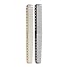 Anself Hair Comb Professional Salon Hairdressing Comb Metal Hair Cutting Comb (Gold)