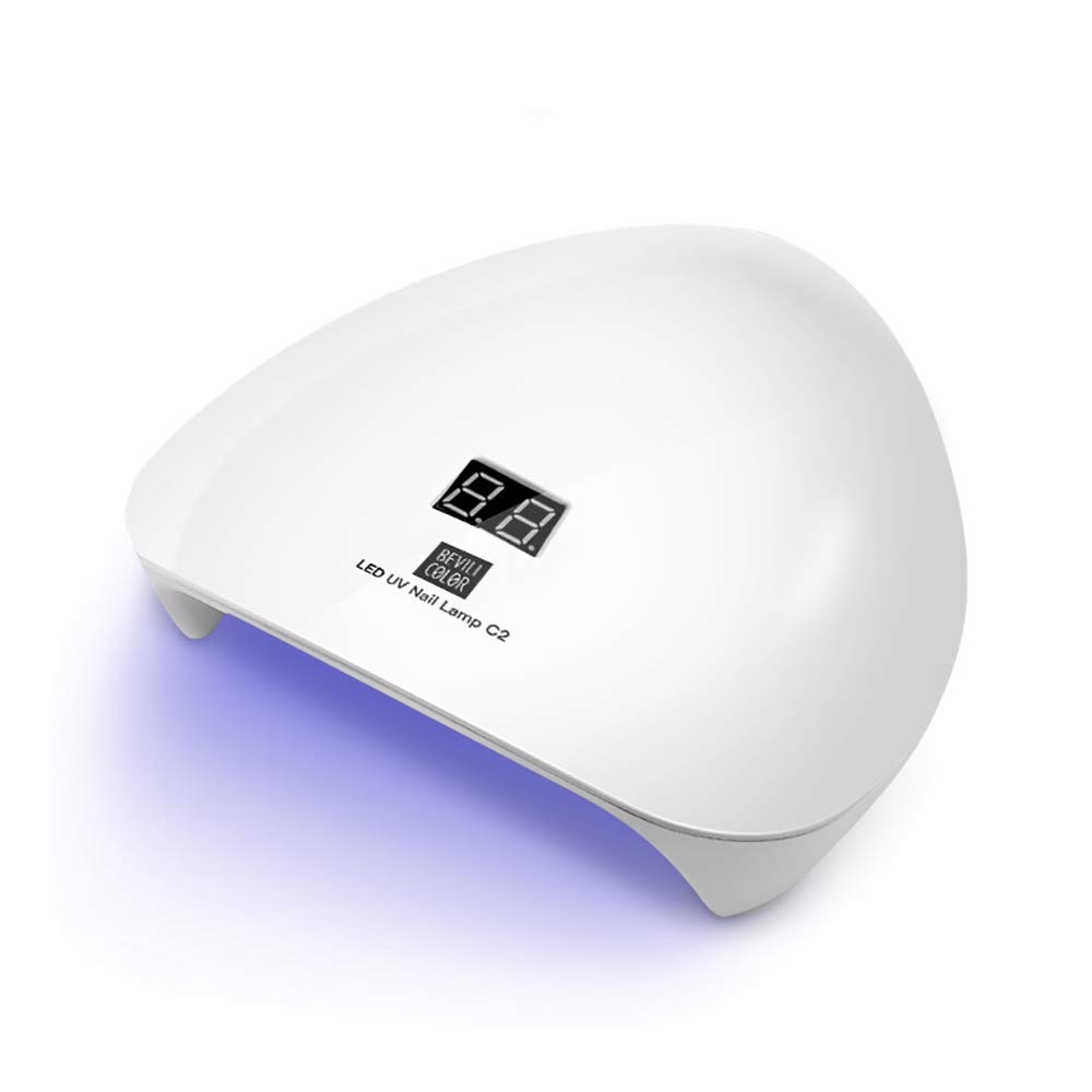 Mua Ledネイルドライヤー Uvライト 45w ハイパワー Led硬化ライト自動センサー 15led 高速硬化 19最新版 ジェルネイル ライトuvとledダブルライト ジェルネイル用 ホワイト Tren Amazon Nhật Chinh Hang 21 Fado