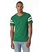 Alternative Men's S/S Football Tee, Eco True Granite Heather/Eco Ivory, Large