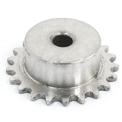 Single Row 21T Pilot Bore Type Chain Drive Sprocket Wheel 8x45x3mm