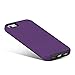 CellEver Heavy-Duty Case for iPhone 5/5s/SE (1st Gen 2016 Edition) - Dual Layer, Military Grade Protection, Elevated Screen & Camera Protection, Slim, Shockproof Non-Slip Phone Cover (Purple)