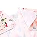 OHBABYKA Baby Waterproof Sleeved Bib Long Sleeve Bibs for Infant Toddler,6-24 Months