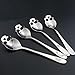 NewKelly Stainless Skull Steel Spoon Sugar Skull Tea Spoon
