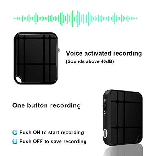 Voice Recorder, 16GB Voice Activated Recorder with 284hours Recording