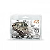 AK Interactive AK 4270, 4 Piece Winter Weathering