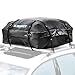 Rabbitgoo Rooftop Cargo Carrier Car Roof Cargo Bag Easy to Install Straps - Waterproof Soft Shell Luggage Rack Bag on Car Topper 15 Cubic Feet
