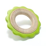 BeginAgain - Green Ring Teether, Helps Provide Soothing Comfort for Your Little One While Promoting Fine Motor Skills, Green (For Infants 6 Months and Up)