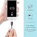 AOFU iPhone Cable,3Pcs 3FT Nylon Braided Lightning Charger to Cable Data Syncing Cord Compatible with iPhone 7/7 Plus/6S/6S Plus,SE/5S/5,iPad,iPod Nano 7(Black&Whtie)