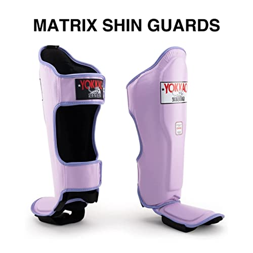 YOKKAO MATRIX FLASH PURPLE SHIN GUARDS オファー Rdx Shin Guards