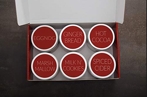 Granola Bakery's Premium Christmas Gift Baskets | Granola Christmas Food Gift Baskets | Gingerbread, Hot Cocoa, Eggnog, Spiced Cider, Milk N' Cookies, and Marshmallow | 2LB Holiday Nut Gift Box