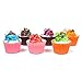 Fake Cupcake 6pack Simulation Sprinkle Artificial Food Cake Kitchen Toy Decoration, Randam Color, New Type