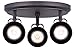 CANARM ICW622A03ORB10 LTD Polo 3 Light Ceiling/Wall, Oil Rubbed Bronze with Adjustable Heads