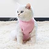 Shukii Cat Recovery Suit for Abdominal Wounds Or