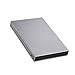 SSK Aluminum USB3.0 to SATA 2.5” External Hard Drive Enclosure Adapter, Ultra Slim Hard Disk Case housing for 2.5 Inch 9.5mm 7mm HDD and SSD, UASP SATA III Supported