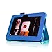 Fintie Slim Fit Leather Case with Auto Sleep/Wake for Kindle Fire HD 7-Inch Tablet - 2012 Model - Blue