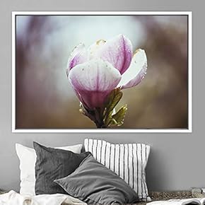 signwin Framed Canvas Wall Art Flora Snapshot Closeup...