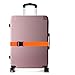 BlueCosto Luggage Straps Suitcase Belt Travel Accessories, 1-Pack, Orange