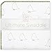 SwaddleDesigns Ultimate Winter Swaddle, X-Large Receiving Blanket, Made in USA, Premium Cotton Flannel, Kiwi Mama and Baby Chickies (Mom's Choice Award Winner)