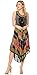Sakkas 10SE Tasanee Caftan Tank Dress/Cover Up - Black - OS