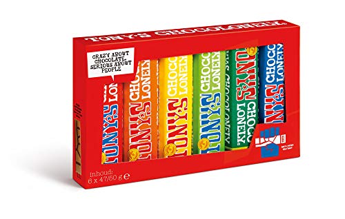 Tony's Chocolonely - Verjaardag Bundel - Chocoladereep Melk Karamel Zeezout "Hieper de pieper" + Proeverijtje - 468 gram - Fairtrade Chocolade - Afbeelding 7