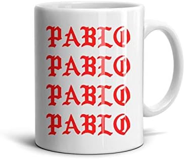 Bingmugs Music Singer Kanye-West-The-Life-of-Pablo-Tour-red- Mug Mugs Funny Coffee Mug Printing Coffee Mug