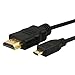 Skque Hdmi to Micro Hdmi Cable High Speed with Ethernet 6 ft
