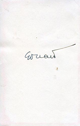 Samuel Gonard RED CROSS autograph, President of the ICRC 1964–1969, signed