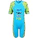 HUAANIUE Boys Swimsuits Rash Guard One Piece UPF50+ Swimwear