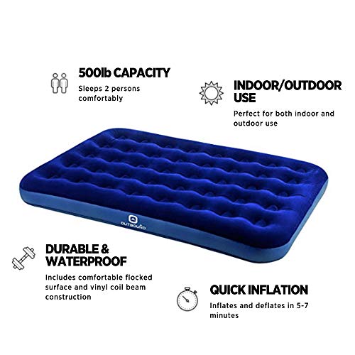 outbound self inflating mattress