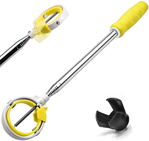Golf Ball Retriever for Water Telescopic, Stainless Ball Retriever Tool Golf with Spring Release-Ready Head and Locking Clip, Golf Ball Pick Up Retriever Grabber, Golf Accessories Golf Gift for Men Golf Ball Retriever for Water Telescopic, Stainless Ball Retriever Tool Golf with Spring Release-Ready Head and Locking Clip, Golf Ball Pick Up Retriever Grabber, Golf Accessories Golf Gift for Men