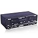 Pyle Home Digital Tuner Dual Cassette Deck | Media Player | Music Recording Device with RCA Cables | Switchable Rack Mounting Hardware | CrO2 Tape Selector | Included 3 Digit Tape Counter - 110V/220V primary
