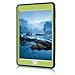 iPad mini 4 Case, iPad A1538/A1550 Case, Hocase Rugged Shockproof Anti-Slip Hybrid Hard Shell+Silicone Rubber Bumper Protective Case for Apple iPad mini 4th Generation 2015 - Navy Blue / Lime Green