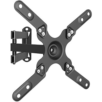 Wali Tv Wall Mount Articulating Lcd Monitor Full Motion 14 Inch Extension Arm For Most 13 To 39 Inch Led Tv Flat Screen Vesa Up To 200 By 200mm