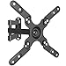 WALI TV Wall Mount Articulating LCD Monitor Full Motion 14 inch Extension Arm for Most 13 to 39 inch LED TV Flat Screen VESA up to 200 by 200mm (1339LM), Black primary