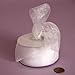 White Shimmer Sheer Organza Ribbon, 7/8