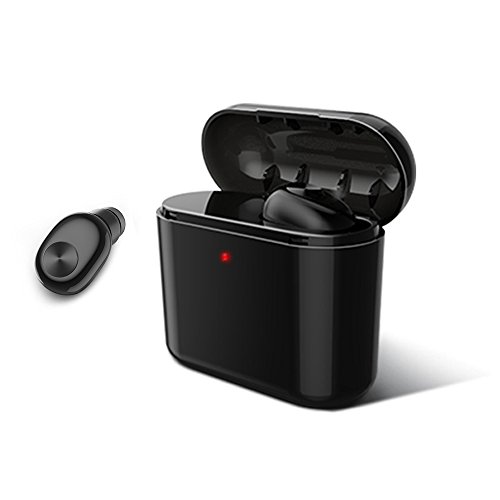 Mini bluetooth earbud, single wireless earbud with 48 hour batter…
