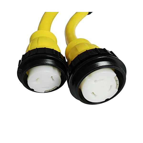 Parkworld-692057-Marine-50-AMP-Shore-Power-1-to-2-Y-Adatper-SS2-50P-Male-Plug-to-SS2-50R-Female-2EA-connector Parkworld-692057-Marine-50-AMP-Shore-Power-1-to-2-Y-Adatper-SS2-50P-Male-Plug-to-SS2-50R-Female-2EA-connector